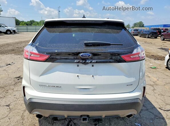 2FMPK4K90NBA35926 2022 FORD EDGE Белый Вид сзади
