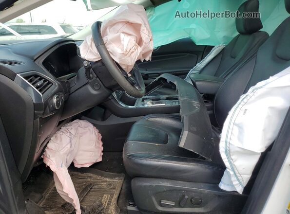 2FMPK4K90NBA35926 2022 FORD EDGE Белый Вид салона спереди