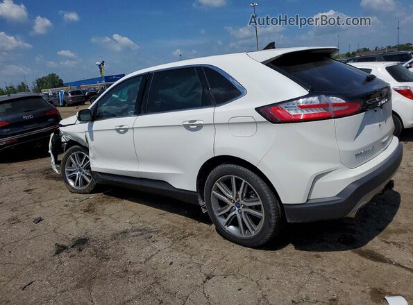 2FMPK4K90NBA35926 2022 FORD EDGE Белый Задняя левая четверть