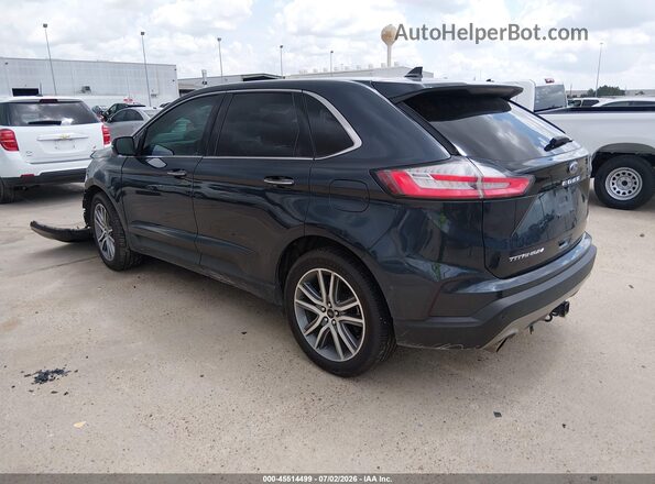 2FMPK4K90PBA17493 2023 FORD EDGE Dark Blue Հետևի ձախ