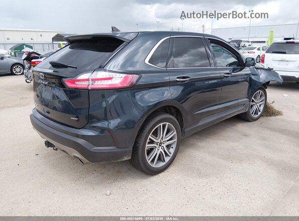 2FMPK4K90PBA17493 2023 FORD EDGE Dark Blue Հետևի աջ