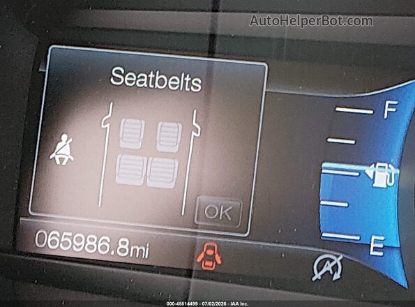 2FMPK4K90PBA17493 2023 FORD EDGE Dark Blue 