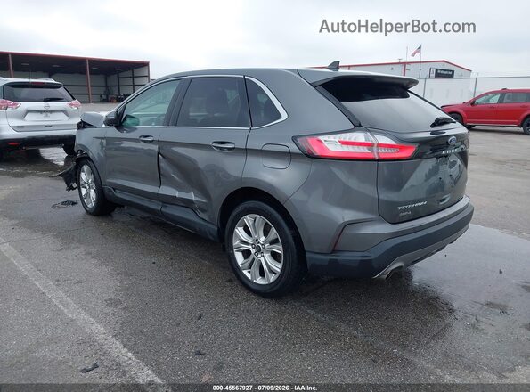 2FMPK4K90PBA30499 2023 FORD EDGE Gray Tył lewy
