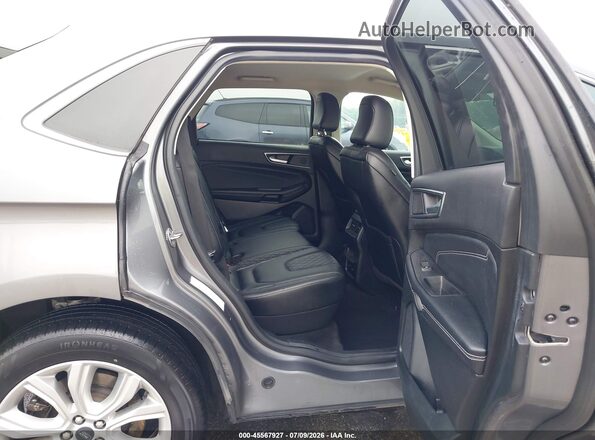 2FMPK4K90PBA30499 2023 FORD EDGE Gray Widok naklejki z numerem VIN