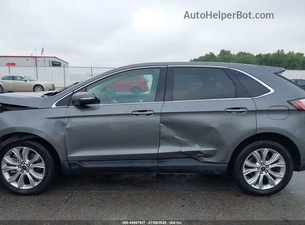 2FMPK4K90PBA30499 2023 FORD EDGE Gray Widok wnętrza 360 stopni