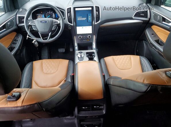 2FMPK4K90RBA65269 2024 FORD EDGE White წინა პანელის ხედი