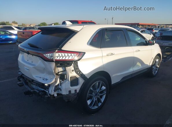 2FMPK4K91HBB05180 2017 FORD EDGE White უკანა მარჯვენა