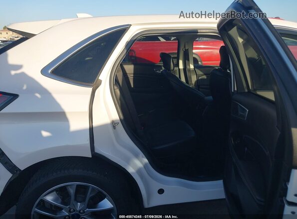 2FMPK4K91HBB05180 2017 FORD EDGE White VIN კოდის სტიკერის ხედი