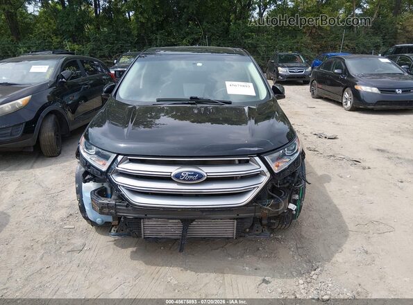 2FMPK4K91HBB78680 2017 FORD EDGE Черный Вид спереди