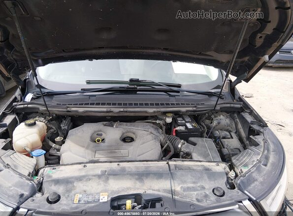 2FMPK4K91HBB78680 2017 FORD EDGE Черный Вид сзади