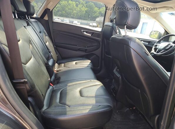 2FMPK4K91JBB42462 2018 FORD EDGE Gray Вид задньої частини салону