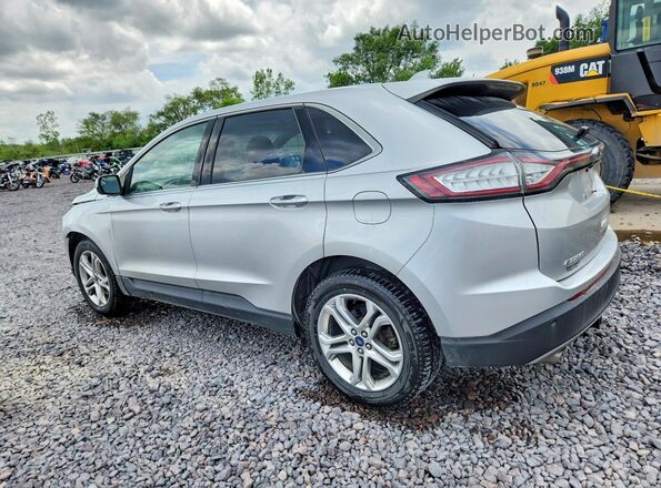 2FMPK4K91JBB88938 2018 FORD EDGE Серебряный Задняя левая четверть