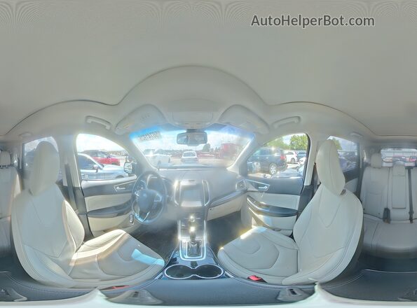 2FMPK4K91JBC22862 2018 FORD EDGE Blue Панорамний вид салону 360°