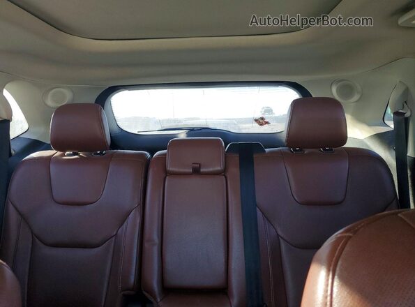 2FMPK4K91KBB33763 2019 FORD EDGE Teal Widok tylnych siedzeń