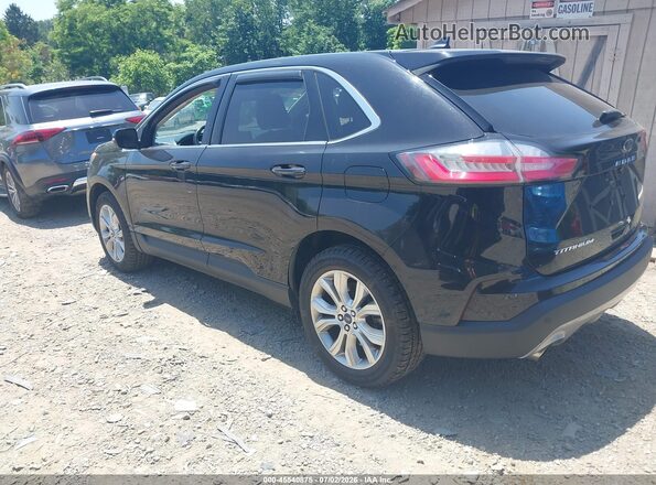2FMPK4K91NBA11702 2022 FORD EDGE Black Задня ліва чверть