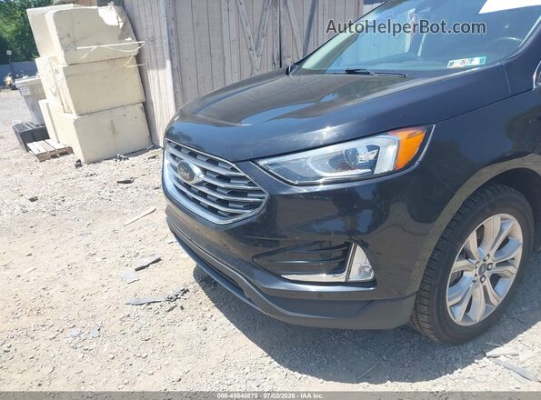 2FMPK4K91NBA11702 2022 FORD EDGE Black Вид спереду