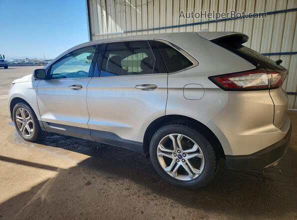 2FMPK4K92GBB21290 2016 FORD EDGE Silver Rear left