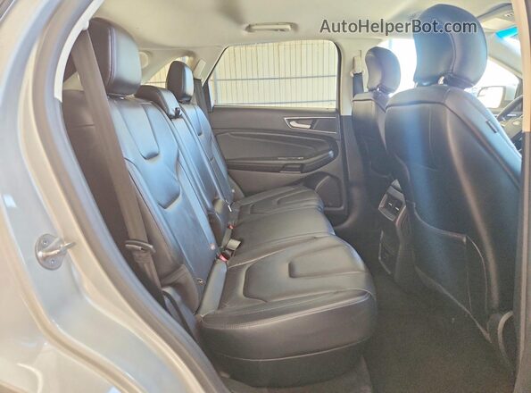 2FMPK4K92GBB21290 2016 FORD EDGE Silver Rear interior view