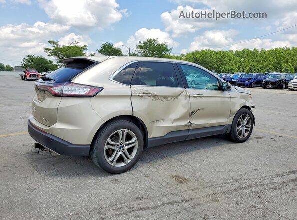 2FMPK4K92HBB46904 2017 FORD EDGE Cream უკანა მარჯვენა
