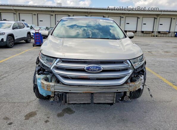 2FMPK4K92HBB46904 2017 FORD EDGE Cream წინა ხედი