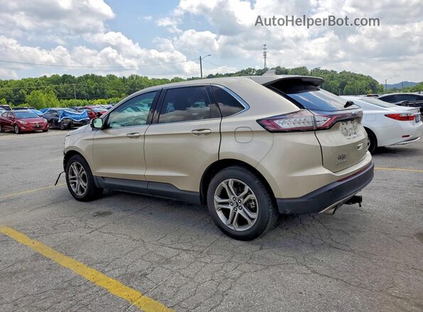 2FMPK4K92HBB46904 2017 FORD EDGE Cream უკანა მარცხენა