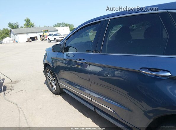 2FMPK4K92KBB45775 2019 FORD EDGE Blue 