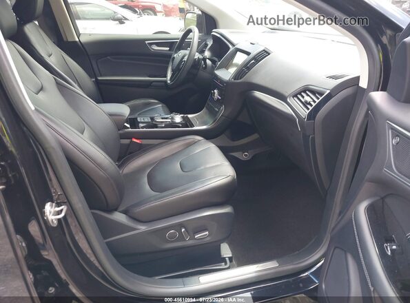 2FMPK4K92KBC44242 2019 FORD EDGE Black Սալոնի դիմացի տեսք