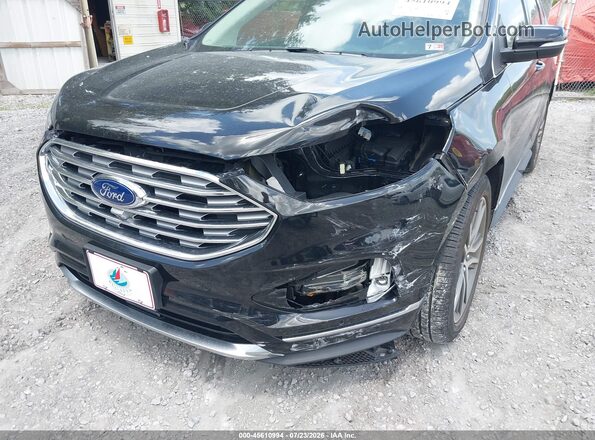 2FMPK4K92KBC44242 2019 FORD EDGE Black 