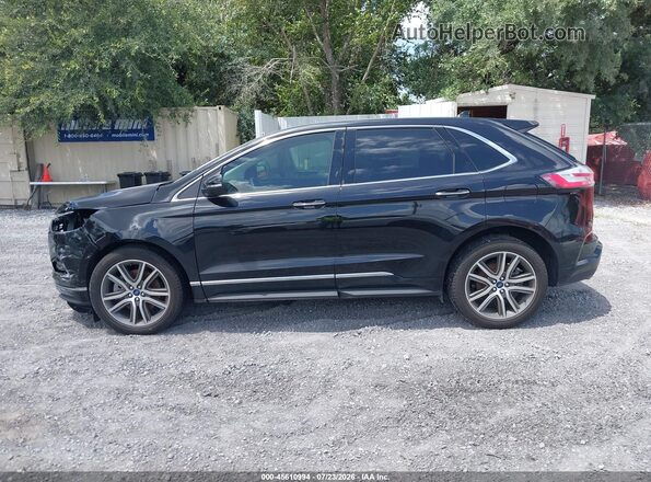 2FMPK4K92KBC44242 2019 FORD EDGE Black Սալոնի 360 աստիճան տեսք