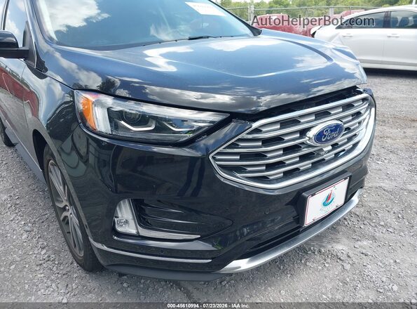 2FMPK4K92KBC44242 2019 FORD EDGE Black 