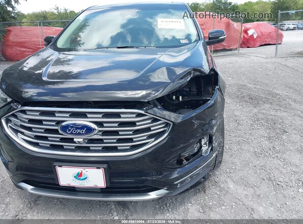 2FMPK4K92KBC44242 2019 FORD EDGE Black 
