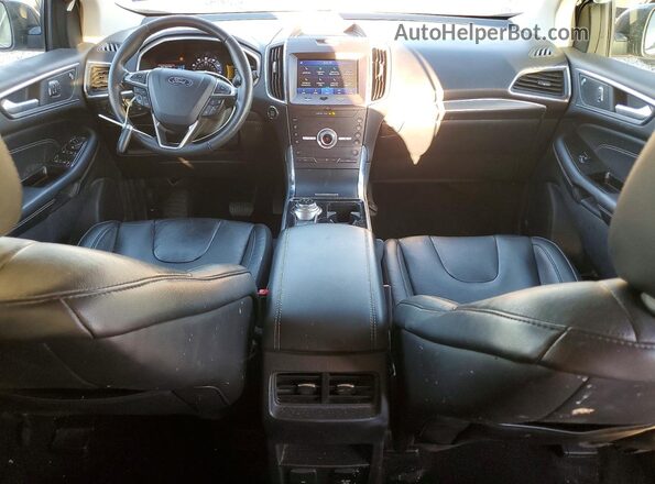 2FMPK4K92LBA72280 2020 FORD EDGE Серый Вид панели приборов