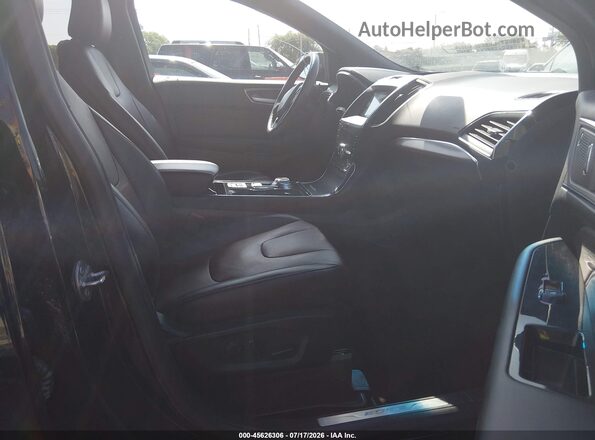 2FMPK4K92LBA93372 2020 FORD EDGE Черный Вид салона спереди