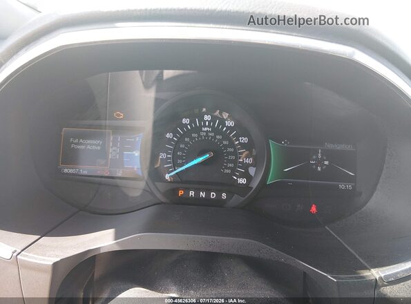 2FMPK4K92LBA93372 2020 FORD EDGE Черный Вид задних сидений