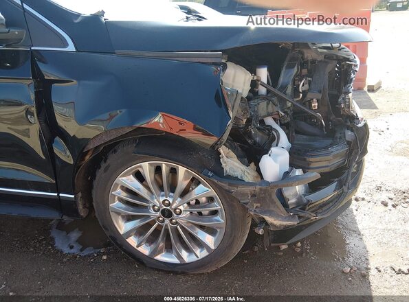 2FMPK4K92LBA93372 2020 FORD EDGE Черный Вид спереди