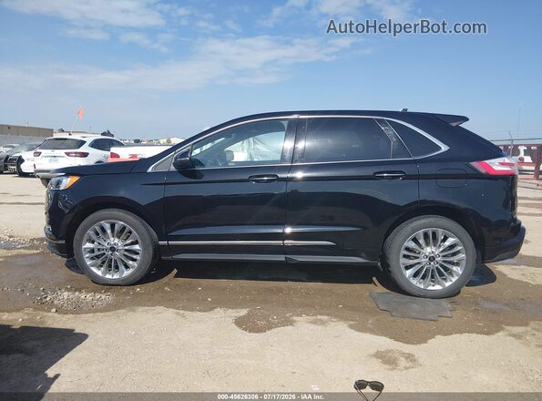 2FMPK4K92LBA93372 2020 FORD EDGE Черный Панорамный вид салона 360°