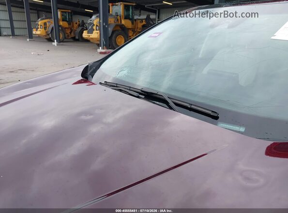 2FMPK4K92MBA07088 2021 FORD EDGE Maroon წინა ხედი