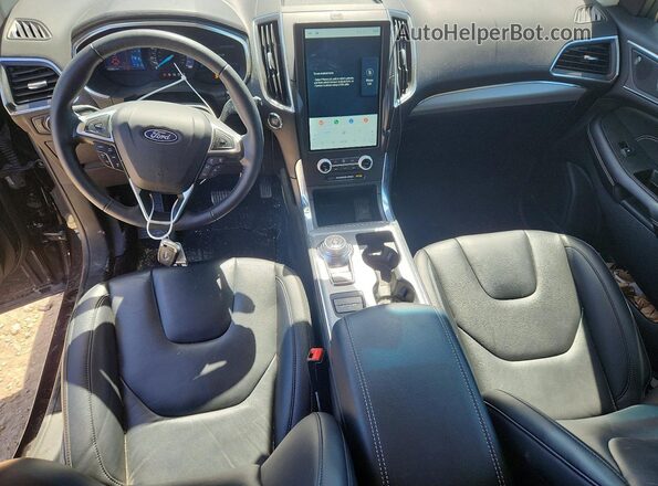 2FMPK4K92MBA19550 2021 FORD EDGE Black Vista del salpicadero