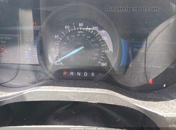 2FMPK4K92NBA41484 2022 FORD EDGE Silver Widok tylnych siedzeń