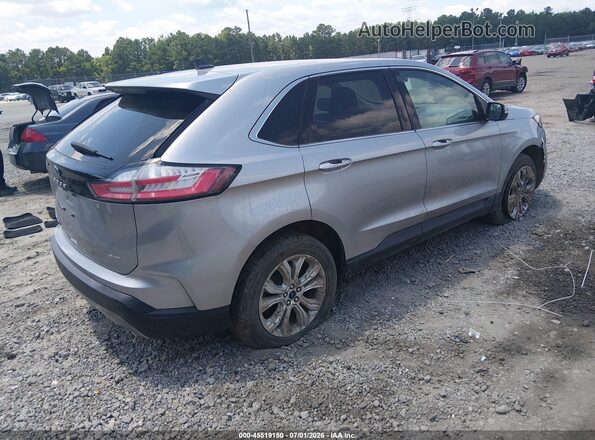 2FMPK4K92NBA41484 2022 FORD EDGE Silver Tył prawy