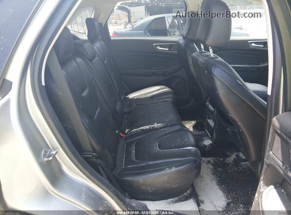 2FMPK4K92NBA41484 2022 FORD EDGE Silver Widok naklejki z numerem VIN