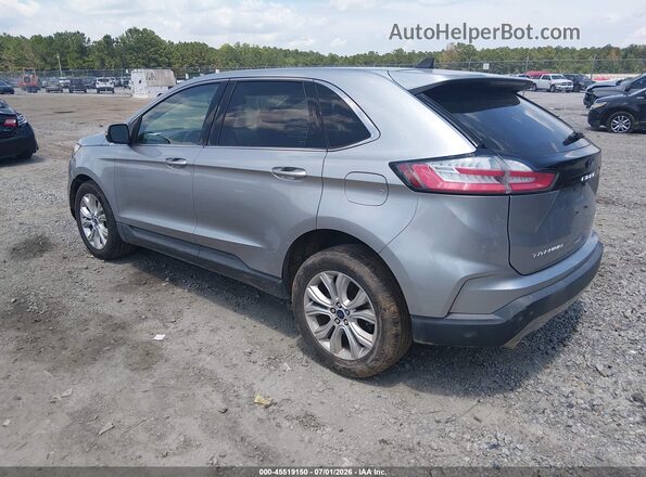 2FMPK4K92NBA41484 2022 FORD EDGE Silver Tył lewy