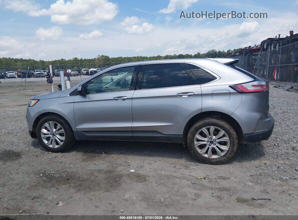 2FMPK4K92NBA41484 2022 FORD EDGE Silver Widok wnętrza 360 stopni