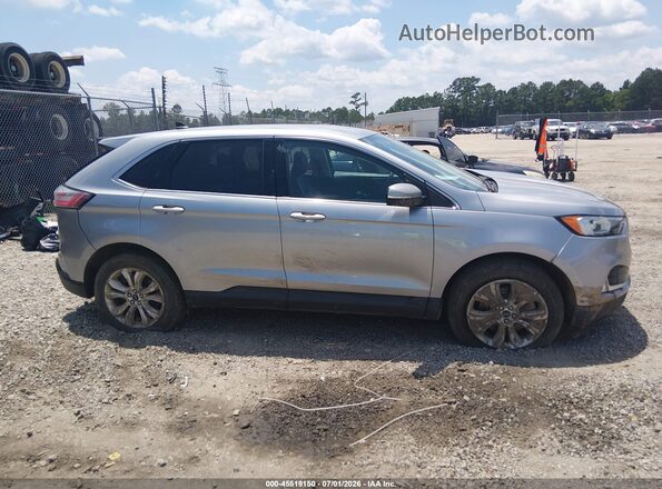 2FMPK4K92NBA41484 2022 FORD EDGE Silver Widok wnętrza z tyłu