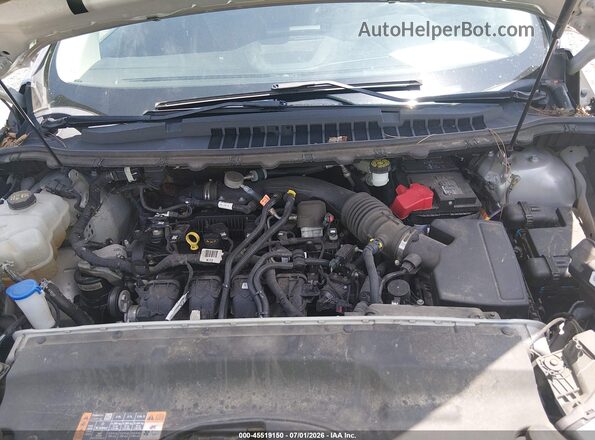 2FMPK4K92NBA41484 2022 FORD EDGE Silver Widok z tyłu