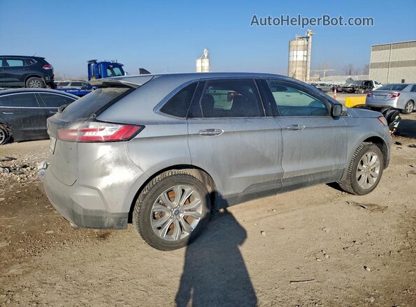 2FMPK4K92NBA91835 2022 FORD EDGE Silver Tył prawy