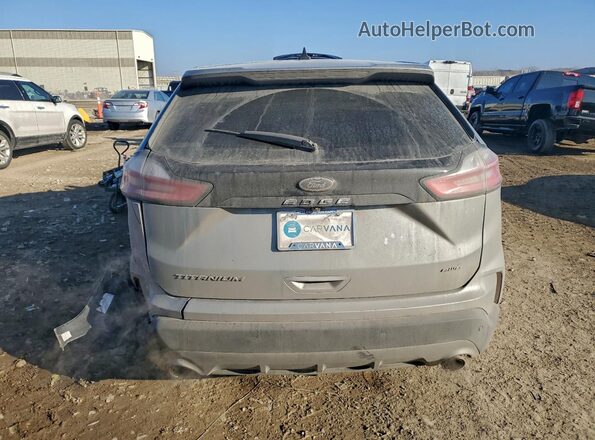 2FMPK4K92NBA91835 2022 FORD EDGE Silver Widok z tyłu