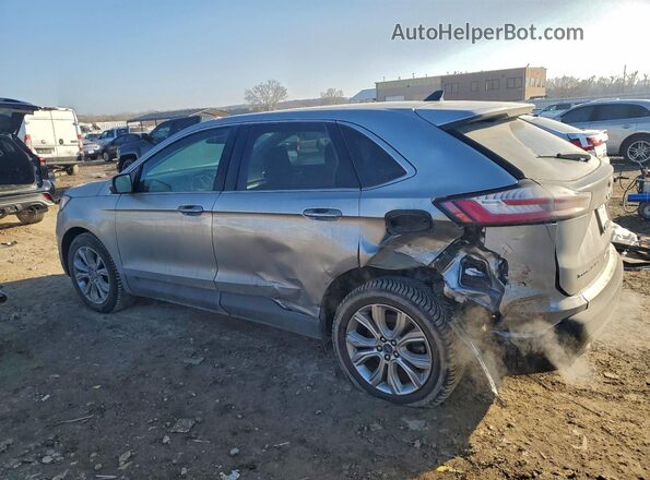 2FMPK4K92NBA91835 2022 FORD EDGE Silver Tył lewy