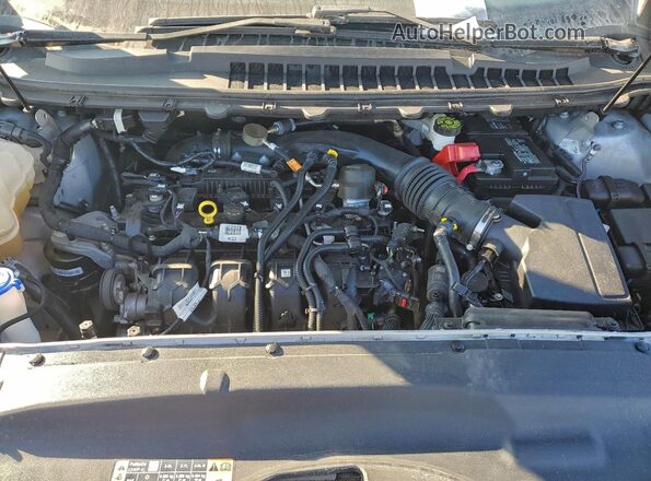 2FMPK4K92NBA91835 2022 FORD EDGE Silver Widok komory silnika