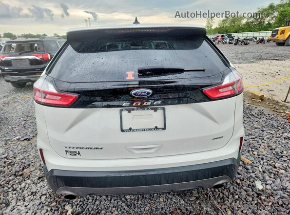 2FMPK4K92PBA09234 2023 FORD EDGE White Rear view